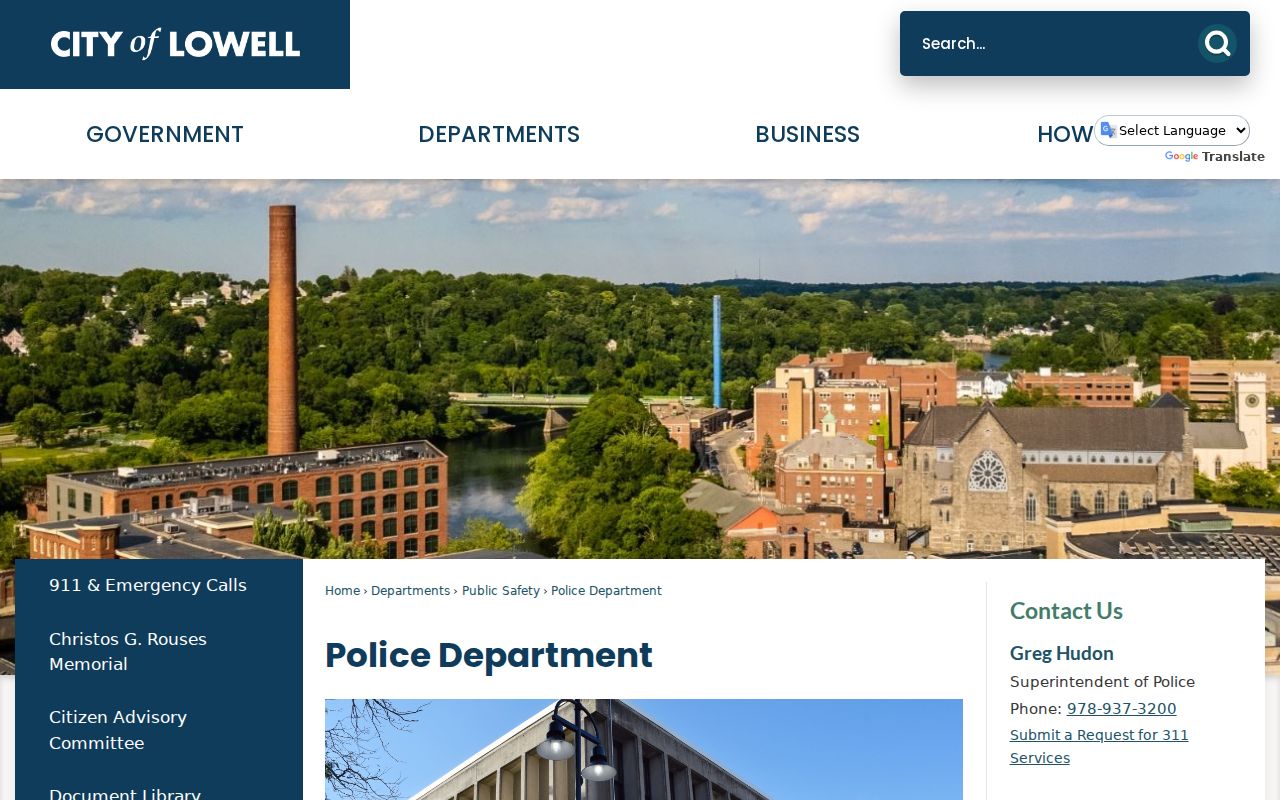 Lowell Police contact block kept separate from Lowell warrant record status